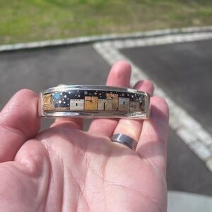 Calvin Begay Starry Night bracelet NA Navajo